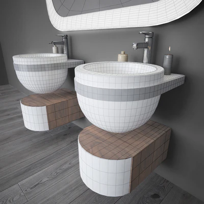 Sink Krion Aro — Ver 3