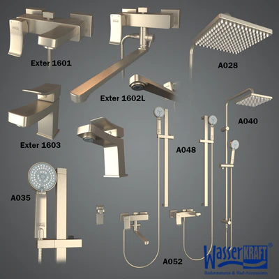 Faucets. Exter Series 1600 (WasserKRAFT) — Descargar