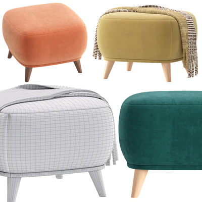 Pouffe Milin 7 Colors Version divan.ru/Пуф Милин диван.ру — Ver 7