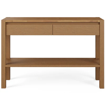 Adelita Oak Console Table with 2 Drawers — Ver 3
