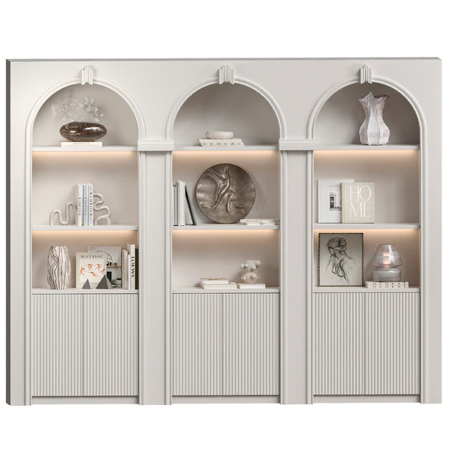 Modern Classic shelves with Decor — Скачать