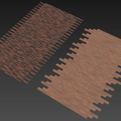 Parquet 27 (2 species, without the use of plug-ins) — Ver 3