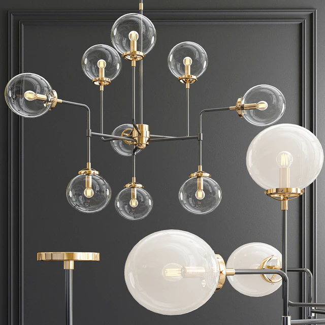 Bistro medium chandelier — Descargar