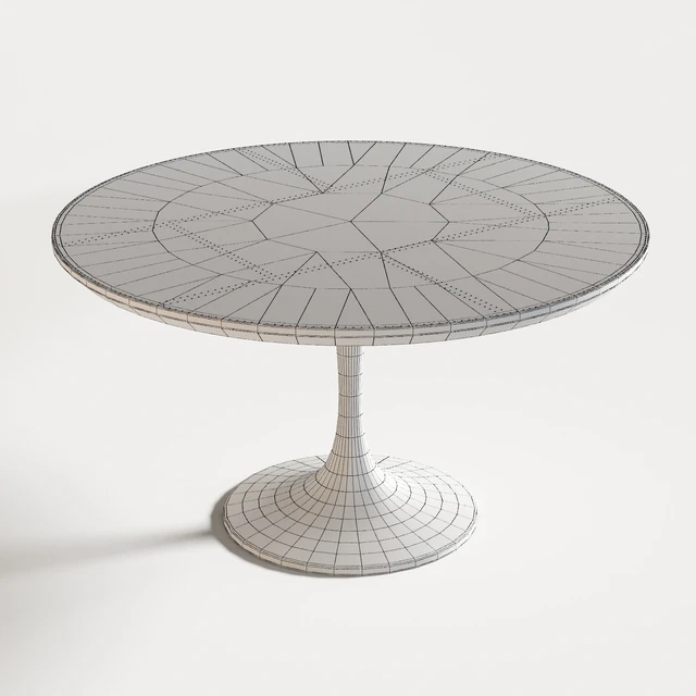 Dining Table Powell Tulip — Скачать