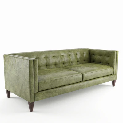 Crate & Barrel Aidan Leather Sofa — Ver 3