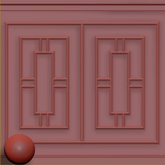 Decorative plaster with molding 47 — Download