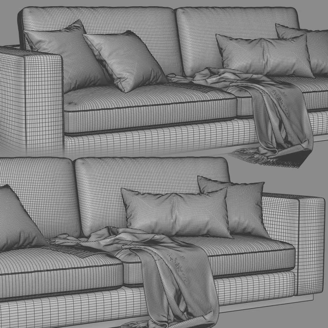 Molteni & C Reversi 14 2 Seats Sofa — Descargar