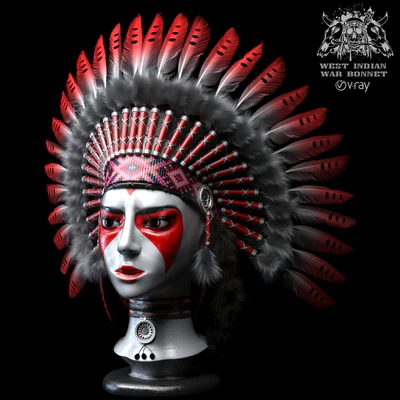 West Indian war bonnet — Вид 3