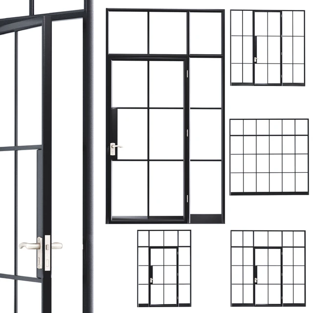 Steel door. Partition set 1 — Descargar