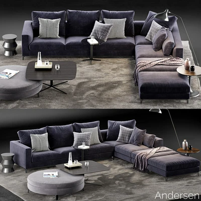Minotti Andersen Sofa 5 — Вид 1