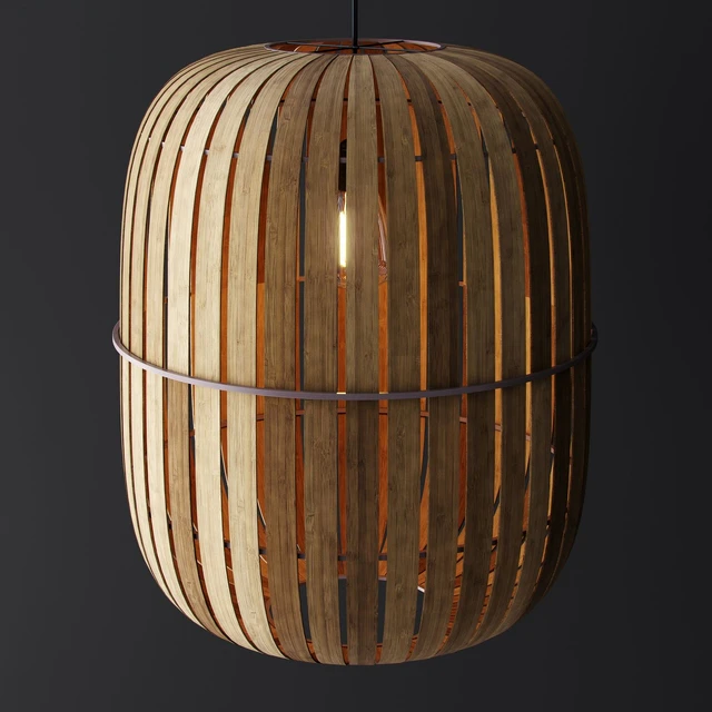 Ay Illuminate Kiwi Wren Bamboo Lamps — Скачать