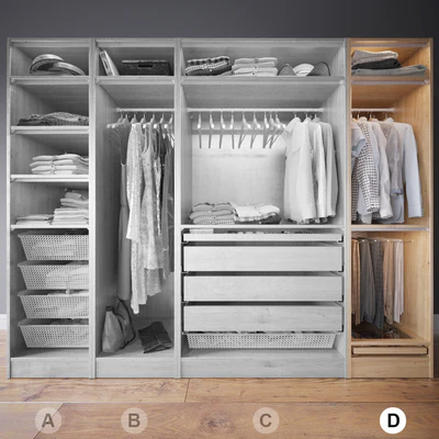 Clothes in the closet section D 4-4 — Ver 1