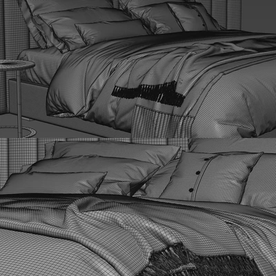 RH Modena Bed — Ver 5