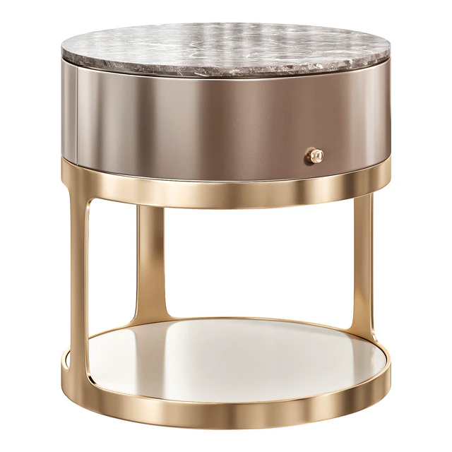 MEDALLION BEDSIDE TABLE by luxurylivinggroupv — Download