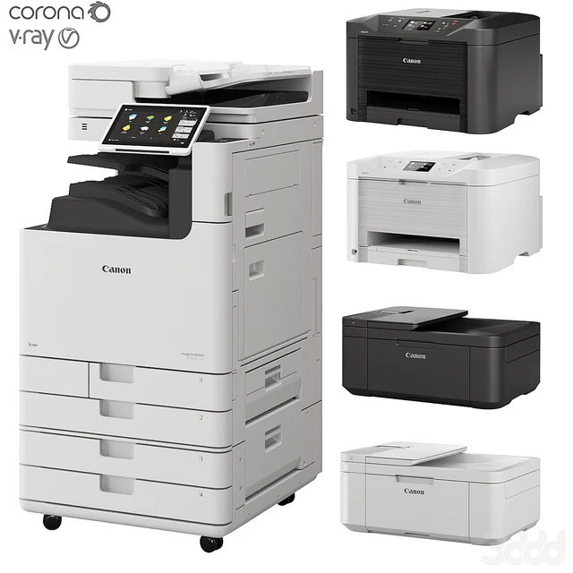 Canon printer set. — Descargar