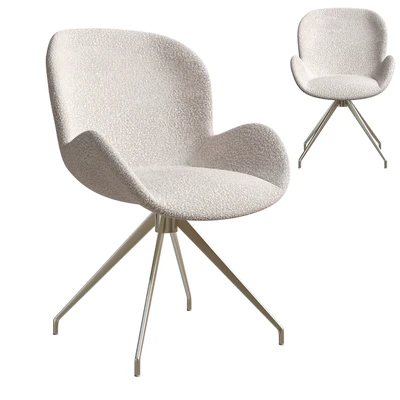 Boucle dining chair — Вид 1