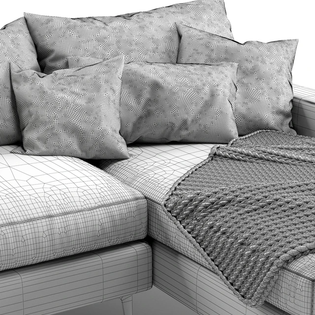 Sloan Chaise Sofa — Скачать