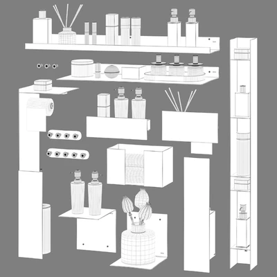 Bath accessories Swog 01 — Ver 2