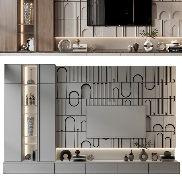 TV shelf 0689 — Скачать