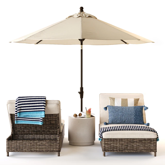 Torrey Chaise Lounge Pottery Barn — Descargar