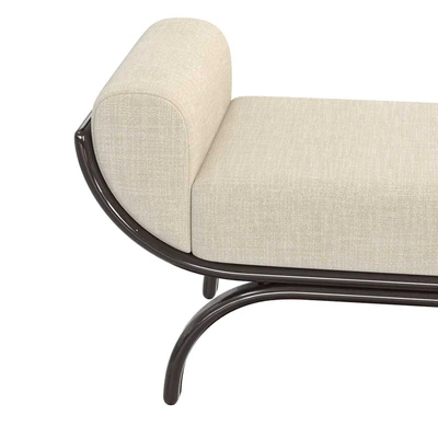 Custom made bench with curved arms — Вид 5