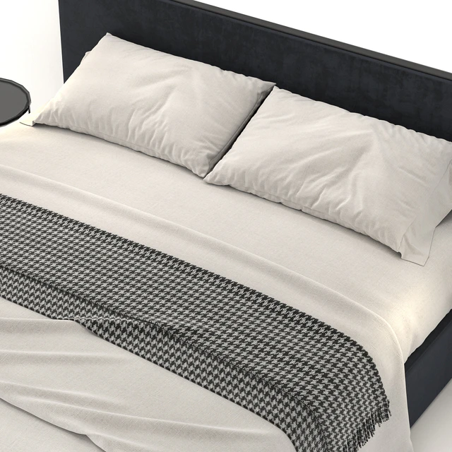 Meridiani stone black bed — Descargar