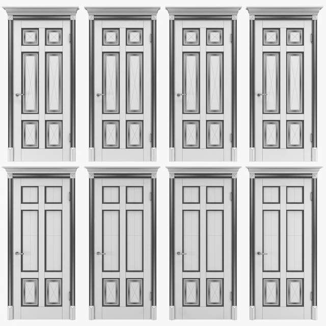 Classic interior doors 05 — Скачать