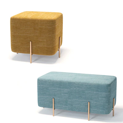 Padded stool and bench Sancal ELEPHANT — Ver 1