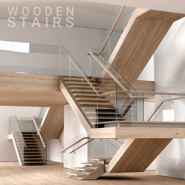 Wooden stairs — Descargar