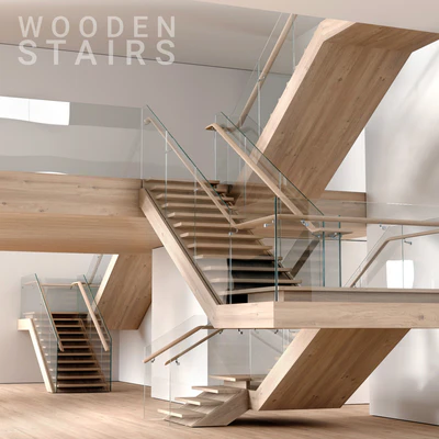 Wooden stairs — Ver 1