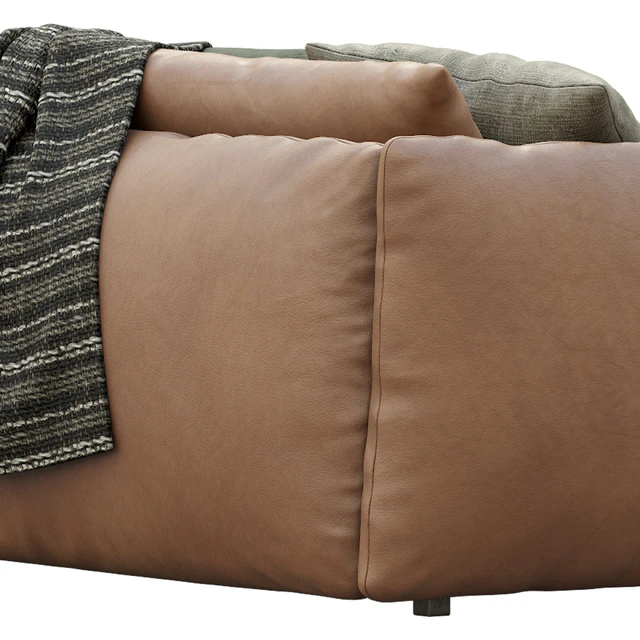 Meridiani Leather Sofa SCOTT — Download