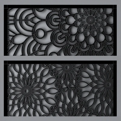 Decorative partition — Ver 3