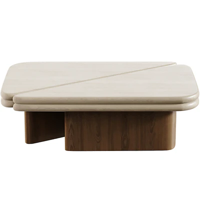 Natural Cave Stone Design Feel Coffee Table — Ver 4