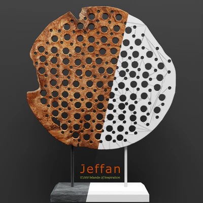 Jeffan. Art wood decor. Set. figurine, karyaga, eco, eco-design, wooden, sculpture, decorative, set, cut, cut, figurines, natural decor — Ver 3