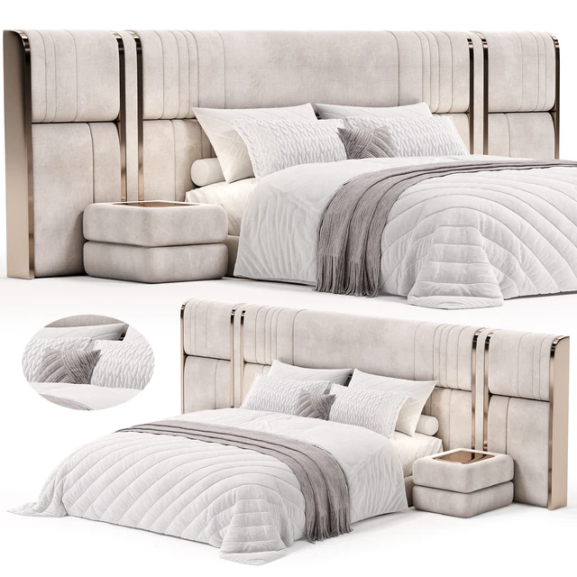 Nova XL bed by HESSENTIA — Скачать