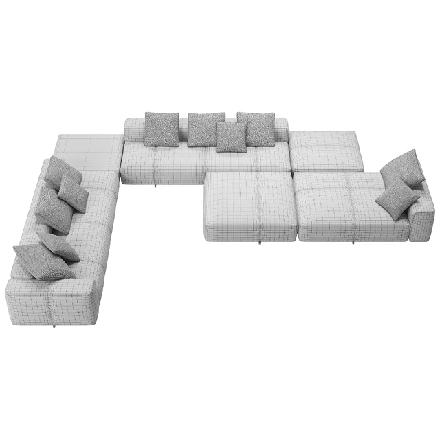 Yves Sofa 012 by Minotti — Скачать