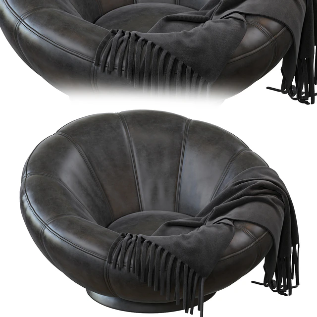 Performance Everyday Velvet Gray Groovy Swivel Chair — Скачать