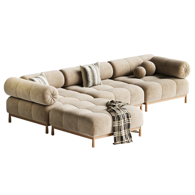 Sevigne 4-Piece Modular Sofa CB2 — Descargar