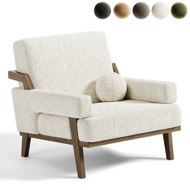 Cigar Ottoman Armchair — Descargar