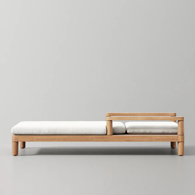 Miramar Teak Chaise — Скачать