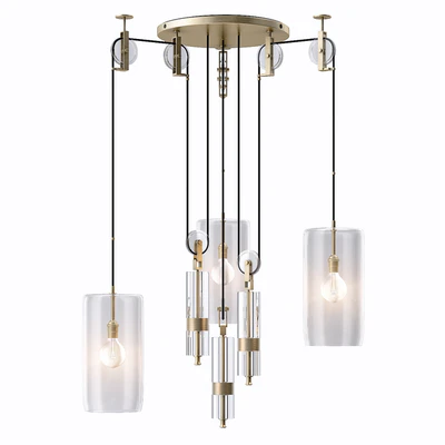 Holly Hunt Counterweight Chandelier — Ver 1