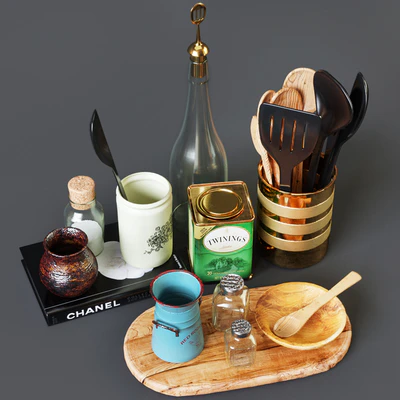 Kitchen Decorative set 032 — Ver 3
