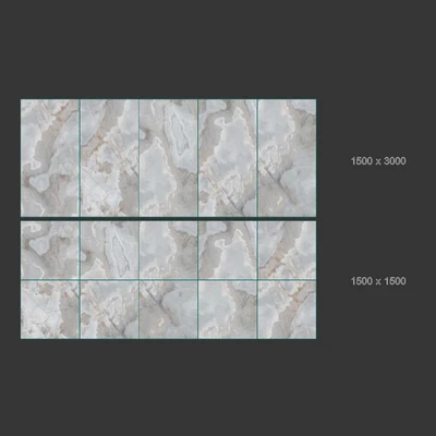 Reve Blue Porcelain Tile — Ver 3