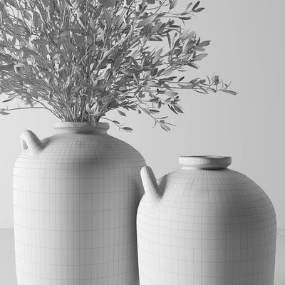 RH 19th c. spanish water vessel — View 3