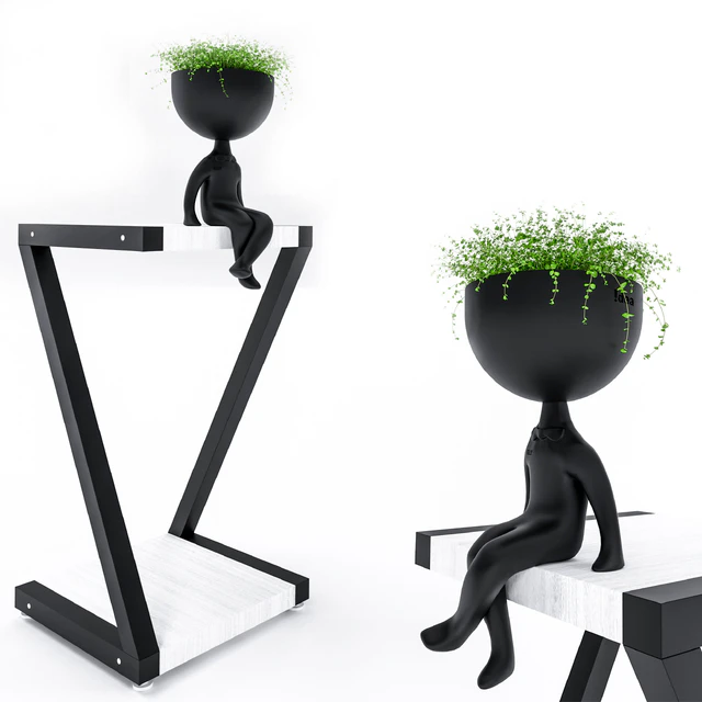 Planter for flowers Kelly Flowers Set0001 — Descargar