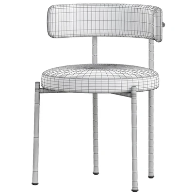 Inesse Boucle Ivory Dining Chair — Вид 3