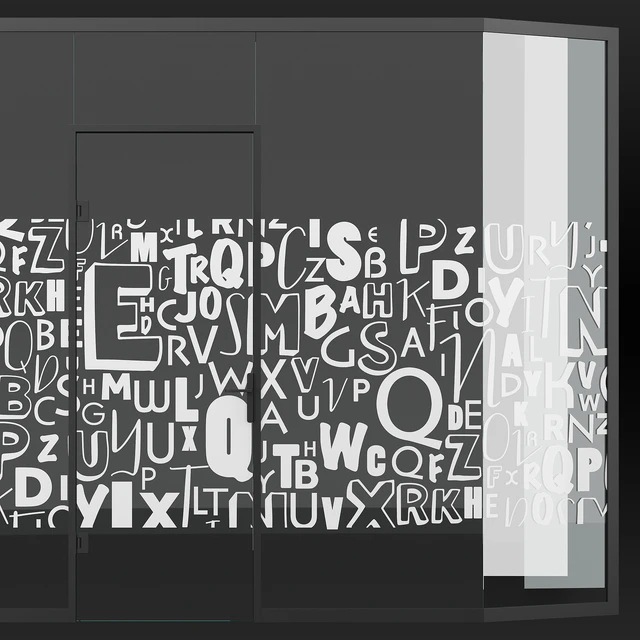Vinyl film set for glass 08 — Скачать