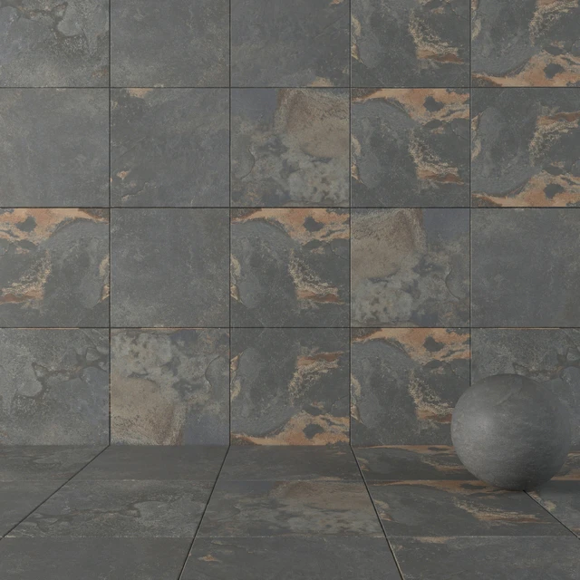 Stone Wall Tiles Kayah Rust Set 2 — Descargar