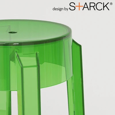 Barstool PHILIPPE STARCK - Ghost — Ver 3
