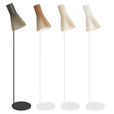 Secto Design Wooden Floor Lamps — Ver 5